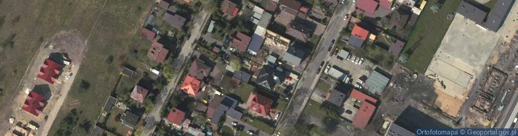 Zdjęcie satelitarne Królowej Jadwigi ul.