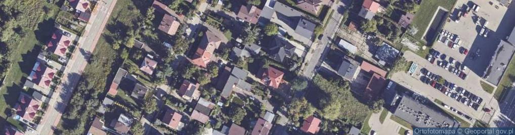 Zdjęcie satelitarne Królowej Jadwigi ul.