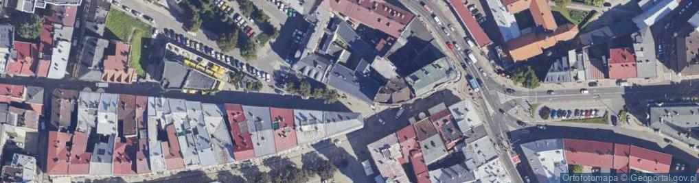 Zdjęcie satelitarne Króla Kazimierza Wielkiego ul.