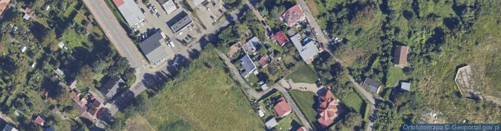 Zdjęcie satelitarne Krzywa ul.