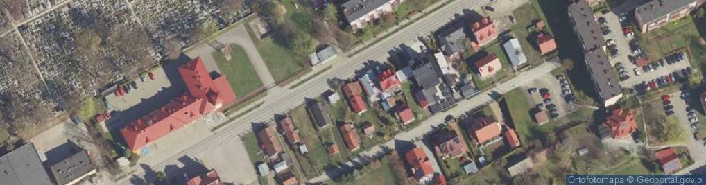 Zdjęcie satelitarne Krasickiego Ignacego, bp. ul.