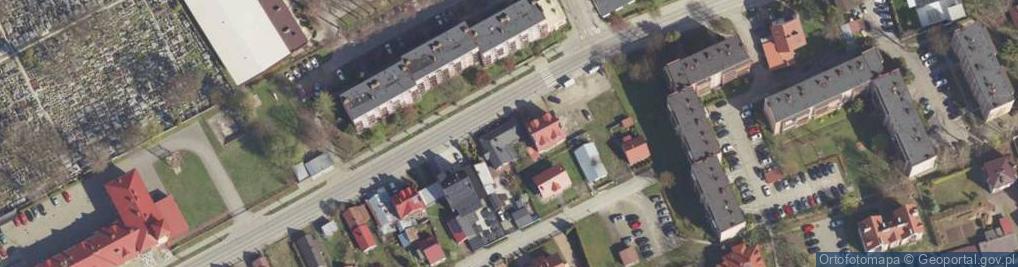 Zdjęcie satelitarne Krasickiego Ignacego, bp. ul.