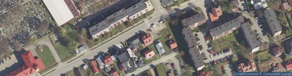 Zdjęcie satelitarne Krasickiego Ignacego, bp. ul.
