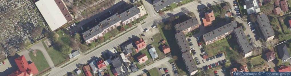 Zdjęcie satelitarne Krasickiego Ignacego, bp. ul.