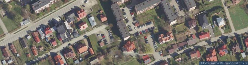 Zdjęcie satelitarne Krasickiego Ignacego, bp. ul.