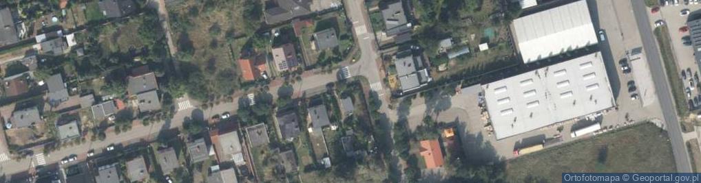 Zdjęcie satelitarne Krańcowa ul.
