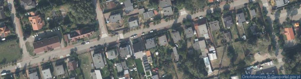 Zdjęcie satelitarne Krańcowa ul.