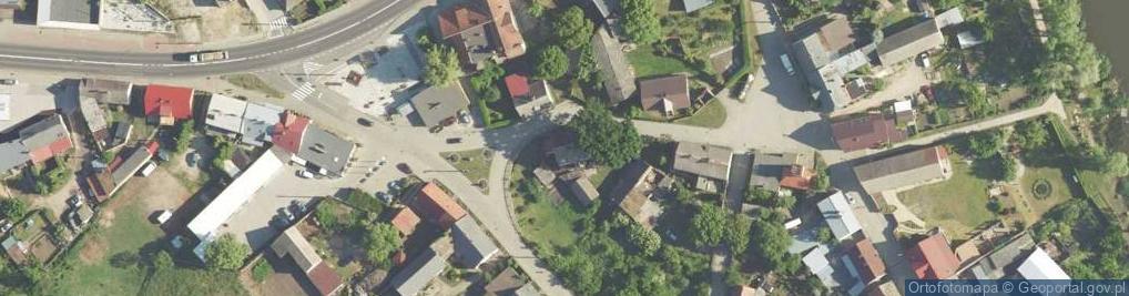 Zdjęcie satelitarne Krzywa ul.