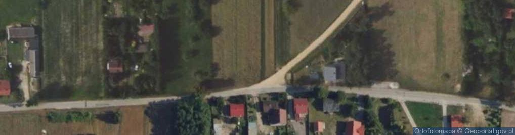 Zdjęcie satelitarne Krzywa ul.