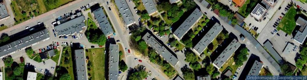Zdjęcie satelitarne Króla Jana III Sobieskiego ul.