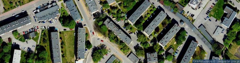 Zdjęcie satelitarne Króla Jana III Sobieskiego ul.