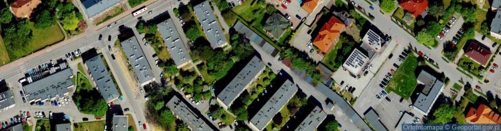Zdjęcie satelitarne Króla Jana III Sobieskiego ul.