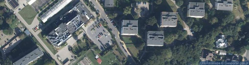 Zdjęcie satelitarne Krańcowa ul.