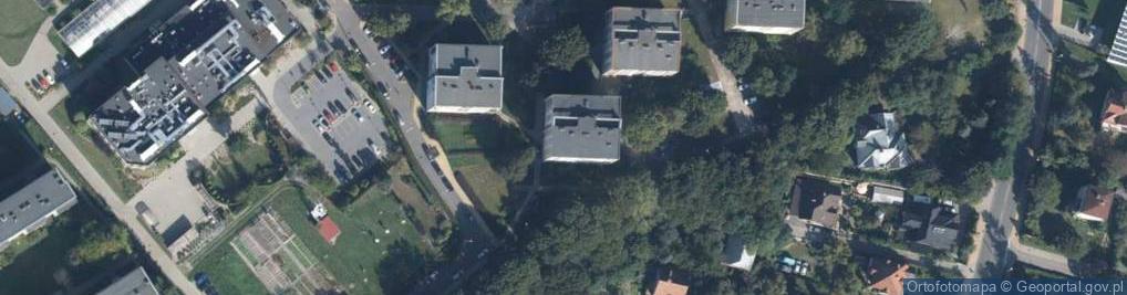 Zdjęcie satelitarne Krańcowa ul.