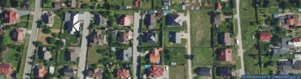 Zdjęcie satelitarne Królowej Jadwigi ul.