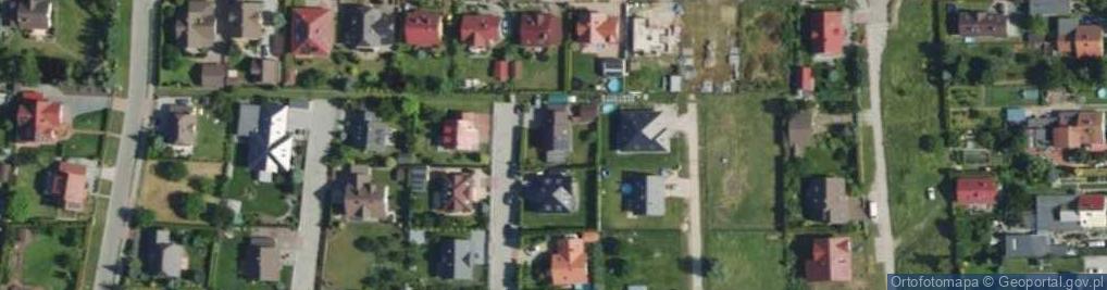 Zdjęcie satelitarne Królowej Jadwigi ul.