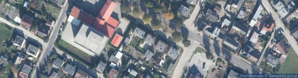 Zdjęcie satelitarne Krasickiego Ignacego, bp. ul.