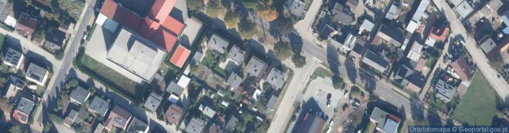 Zdjęcie satelitarne Krasickiego Ignacego, bp. ul.