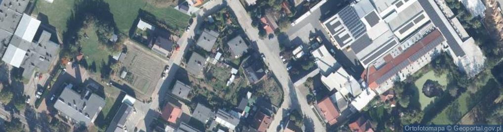 Zdjęcie satelitarne Kręta ul.
