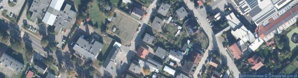 Zdjęcie satelitarne Kręta ul.
