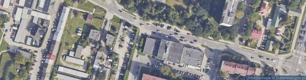 Zdjęcie satelitarne Królowej Jadwigi ul.