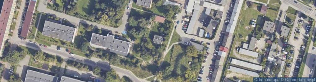 Zdjęcie satelitarne Królowej Jadwigi ul.