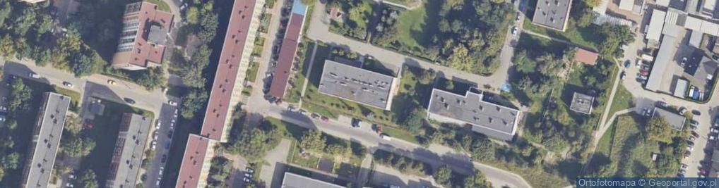 Zdjęcie satelitarne Królowej Jadwigi ul.