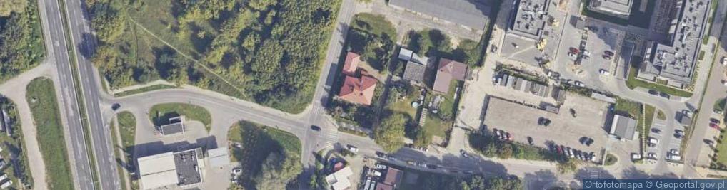 Zdjęcie satelitarne Królowej Jadwigi ul.