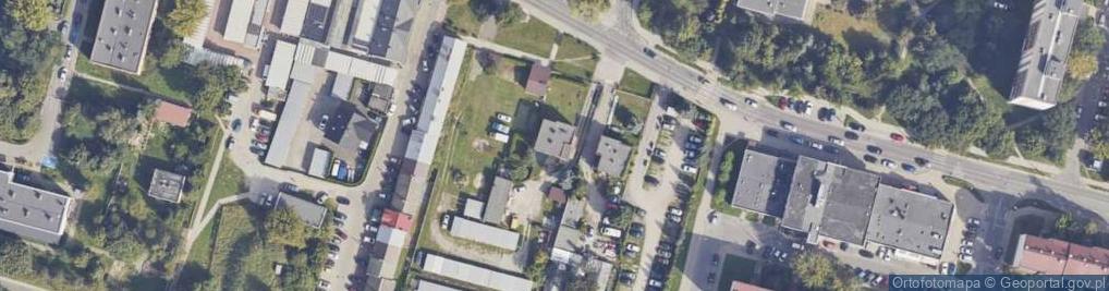 Zdjęcie satelitarne Królowej Jadwigi ul.