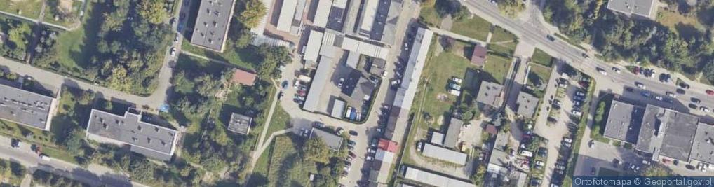 Zdjęcie satelitarne Królowej Jadwigi ul.