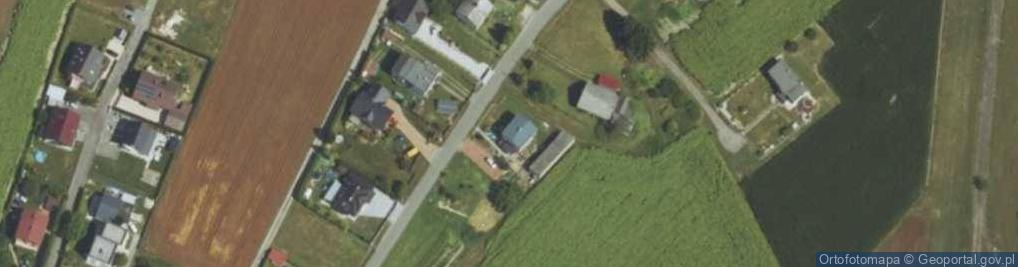 Zdjęcie satelitarne Krzywa ul.