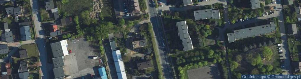 Zdjęcie satelitarne Krakowska ul.