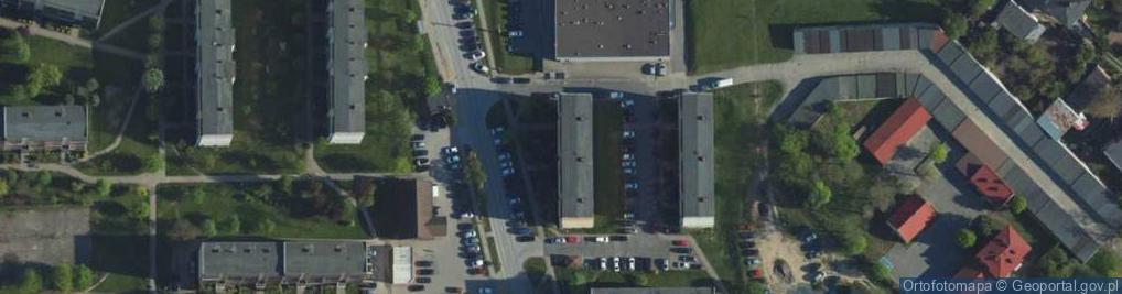 Zdjęcie satelitarne Króla Kazimierza Wielkiego ul.