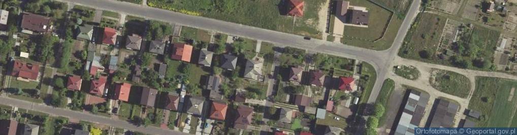 Zdjęcie satelitarne Krańcowa ul.