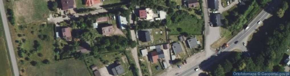 Zdjęcie satelitarne Krzywa ul.