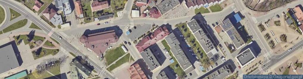 Zdjęcie satelitarne Króla Kazimierza Wielkiego ul.