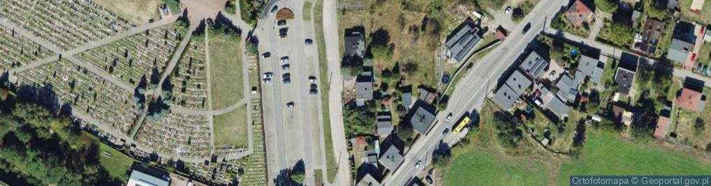 Zdjęcie satelitarne Krańcowa ul.