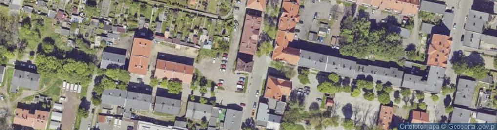 Zdjęcie satelitarne Królowej Jadwigi ul.