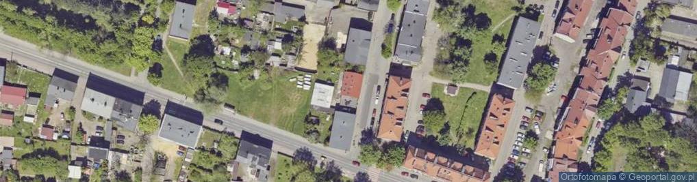 Zdjęcie satelitarne Królowej Jadwigi ul.