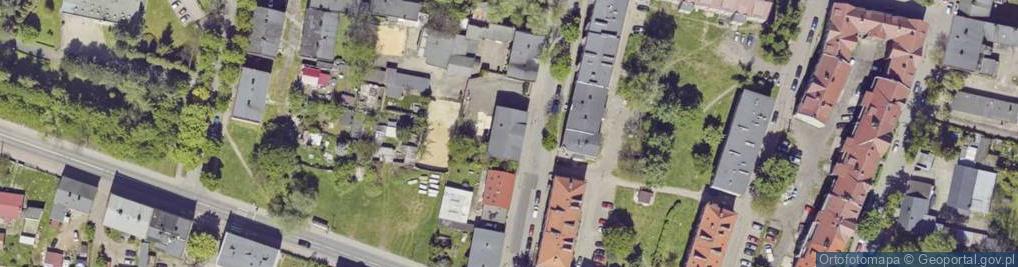 Zdjęcie satelitarne Królowej Jadwigi ul.