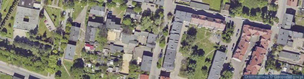 Zdjęcie satelitarne Królowej Jadwigi ul.