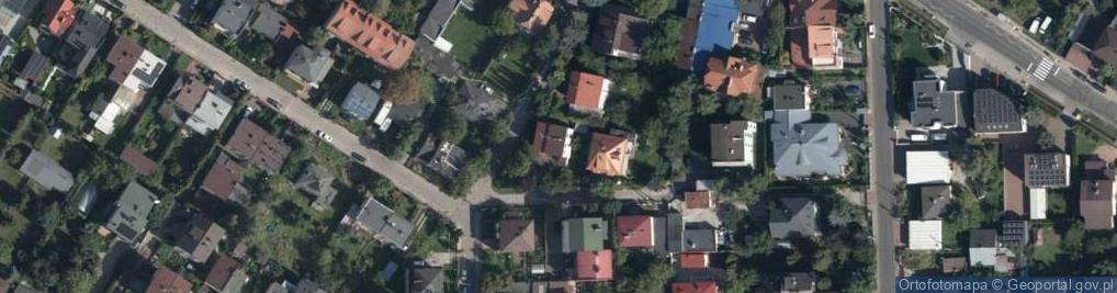 Zdjęcie satelitarne Krzywa ul.