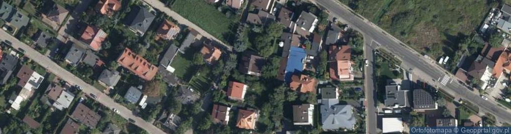 Zdjęcie satelitarne Krzywa ul.