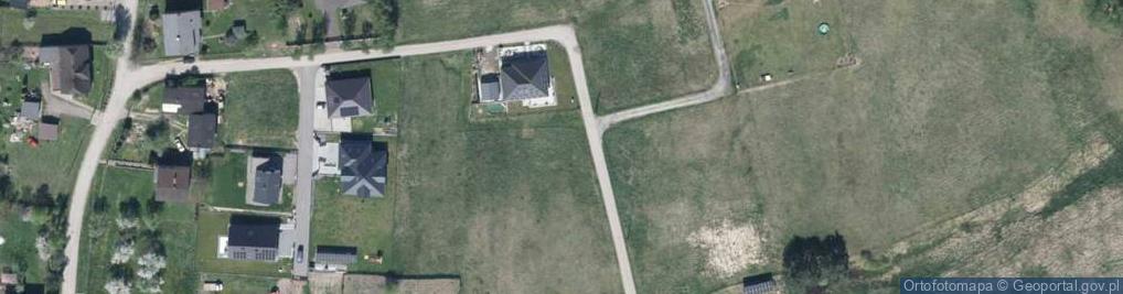 Zdjęcie satelitarne Krzywa ul.