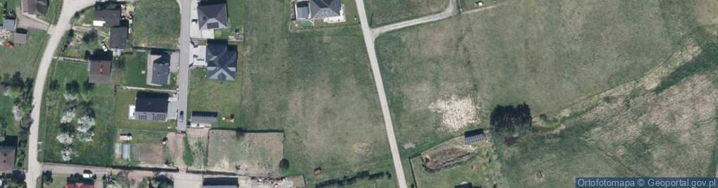 Zdjęcie satelitarne Krzywa ul.