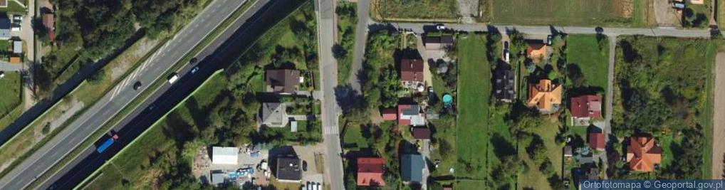 Zdjęcie satelitarne Krakowska ul.