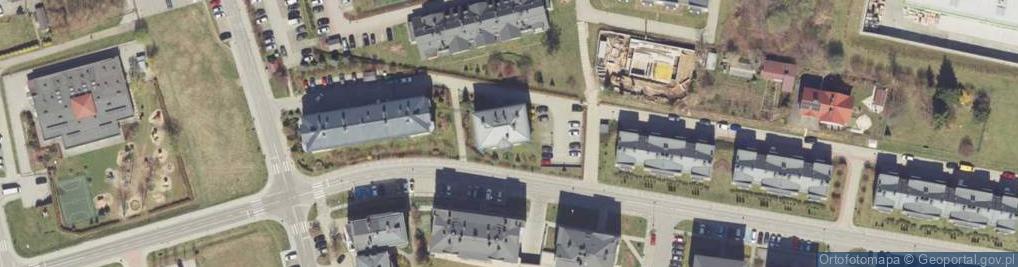 Zdjęcie satelitarne Krajobrazowa ul.