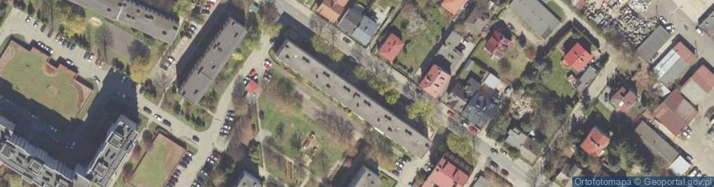 Zdjęcie satelitarne Króla Stanisława Augusta ul.