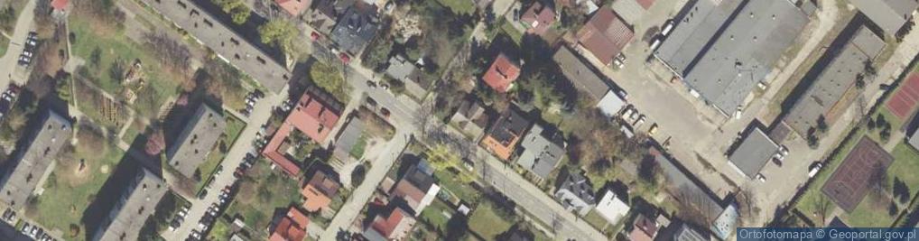 Zdjęcie satelitarne Króla Stanisława Augusta ul.