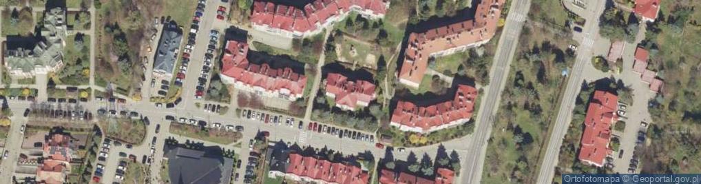 Zdjęcie satelitarne Krynicka ul.